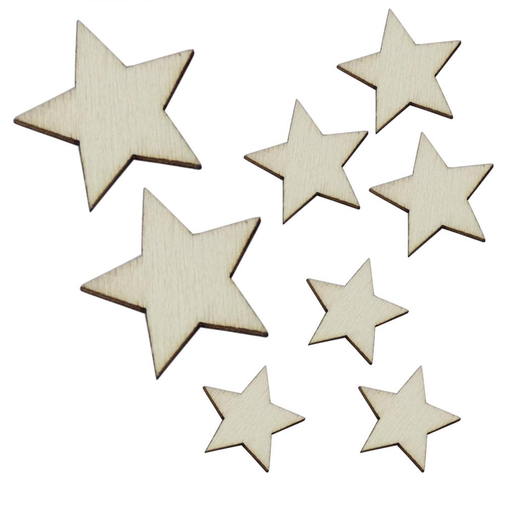 Basswood Craft Star Slices Nat - Embellish Craft recension och pris