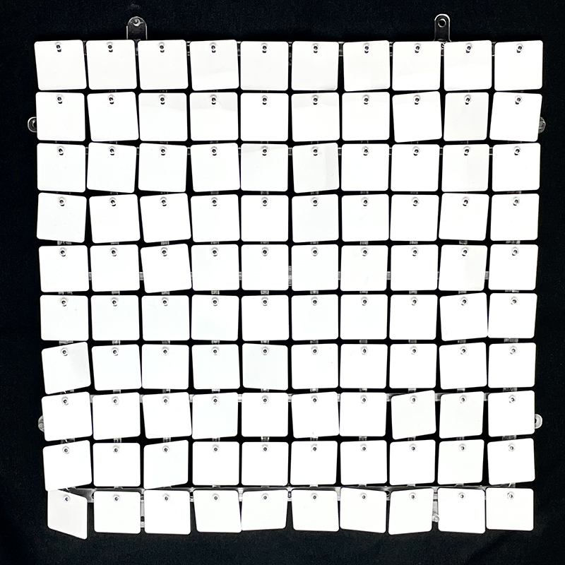9/12/16/18pcs White Sequin Shi - Sequin Fabric Panel recension och pris