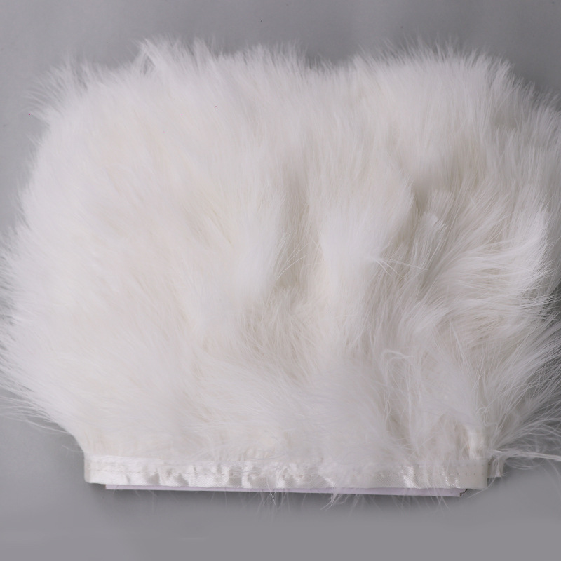 Black White Turkey Feathers Tr - Feather Trim Marabou recension och pris
