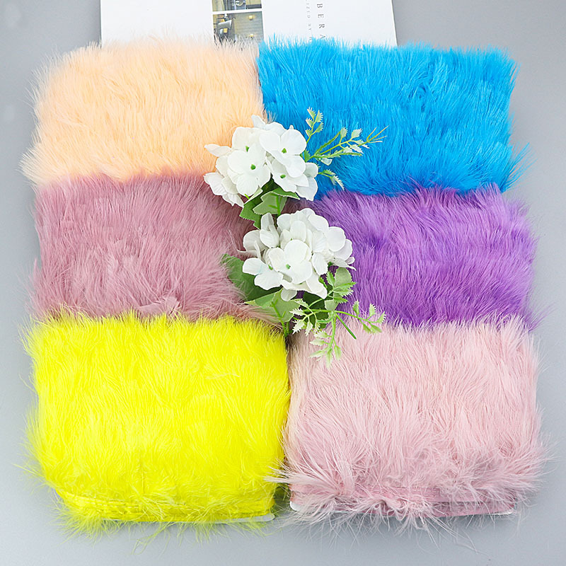 Black White Turkey Feathers Tr - Feather Trim Marabou recension och pris