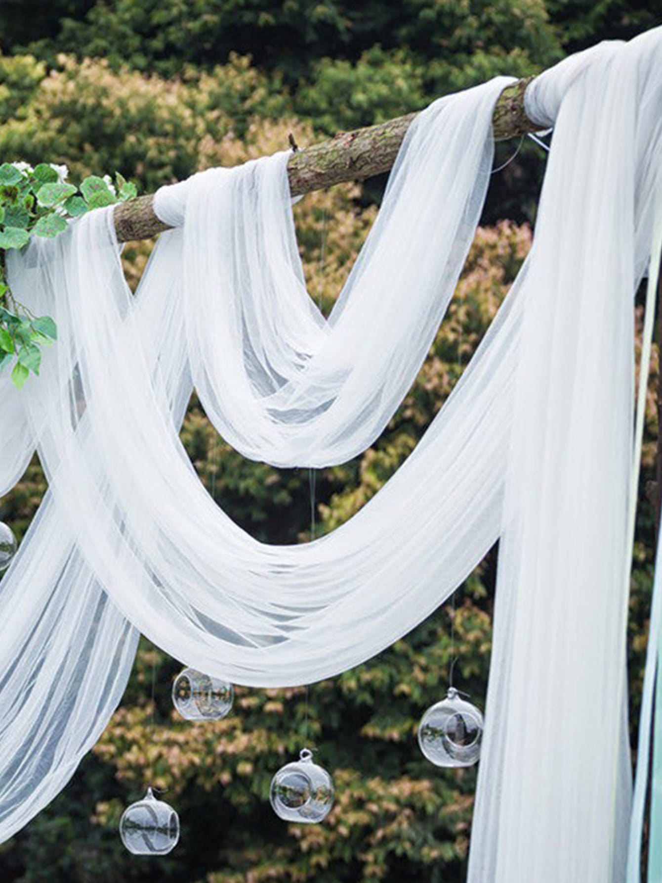 Crystal Organza Fabric Tulle f - Organza Ribbon Spool recension och pris