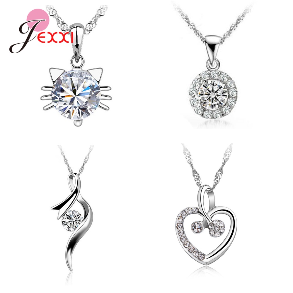 4pcs/Lot 925 Sterling Silver J - Pearl Trim Chain recension och pris