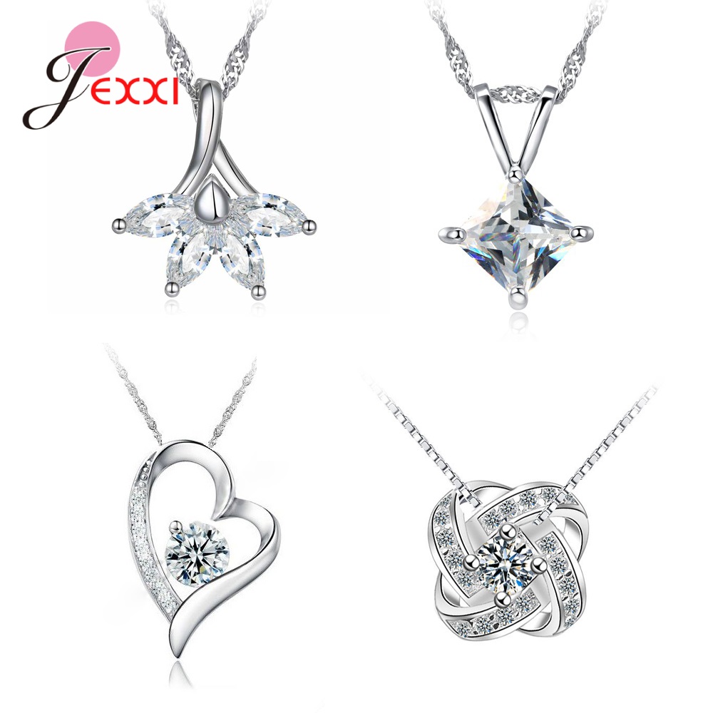 4pcs/Lot 925 Sterling Silver J - Pearl Trim Chain recension och pris
