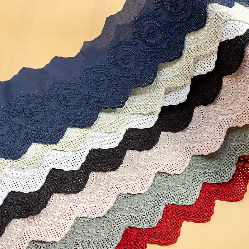 2Yards Colorful  Cotton Embroi - Lace Ribbon Trim recension och pris