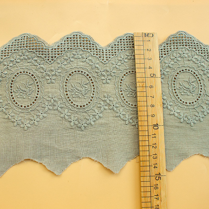 2Yards Colorful  Cotton Embroi - Lace Ribbon Trim recension och pris