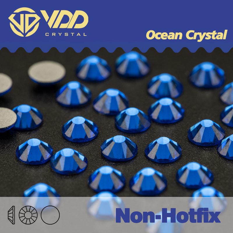 VDD 029 Capri Blue  Rhinestone - Hotfix Rhinestone Sheet recension och pris