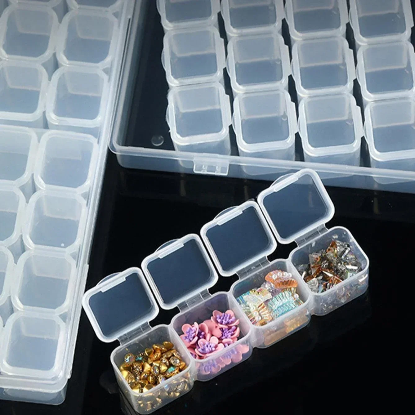 28 grid diamond painting tool  - Craft Embellishment Storage recension och pris